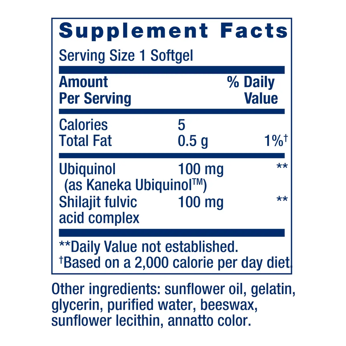Life Extension Super Ubiquinol CoQ10 with Shilajit 100 mg (60 Softgels) | Potent Heart Health & Cellular Energy Support - view 2