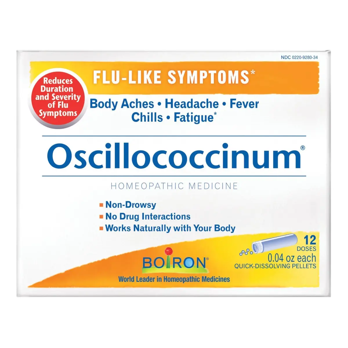 Boiron Oscilloccinum Homeopathic Flu Medicine 12 Doses (0.04 oz each) | Non-Drowsy, Non-Habit Forming - view 8