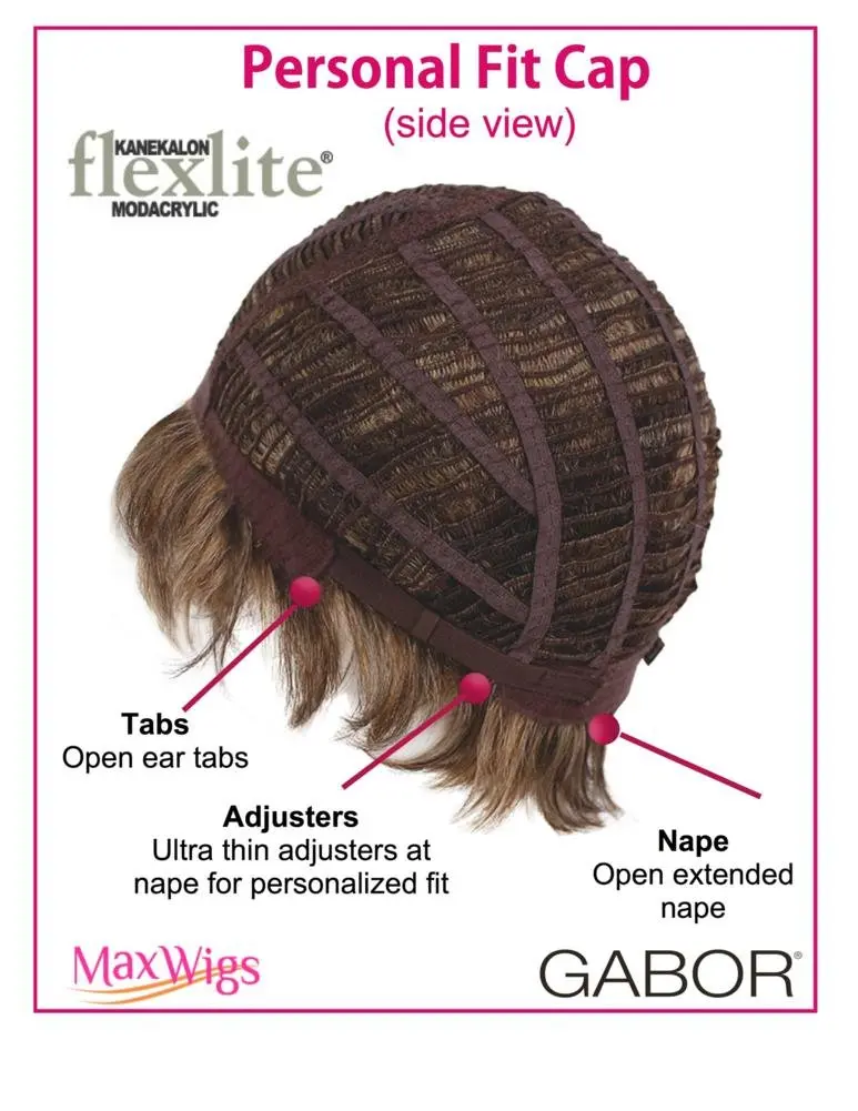 hairuwear Eva Gabor Acclaim Short Layered Comfort Cap Wig, Sugared Silver | Lightweight, Natural Fit, Heat-Stylable - view 3