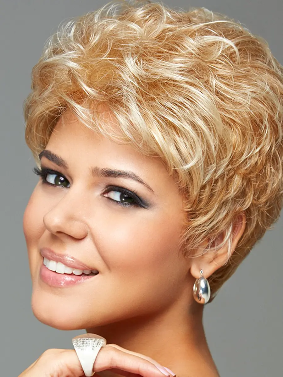 hairuwear Eva Gabor Acclaim Short Layered Comfort Cap Wig, Dark Cinnamon Mist | Light, Natural Fit - view 5