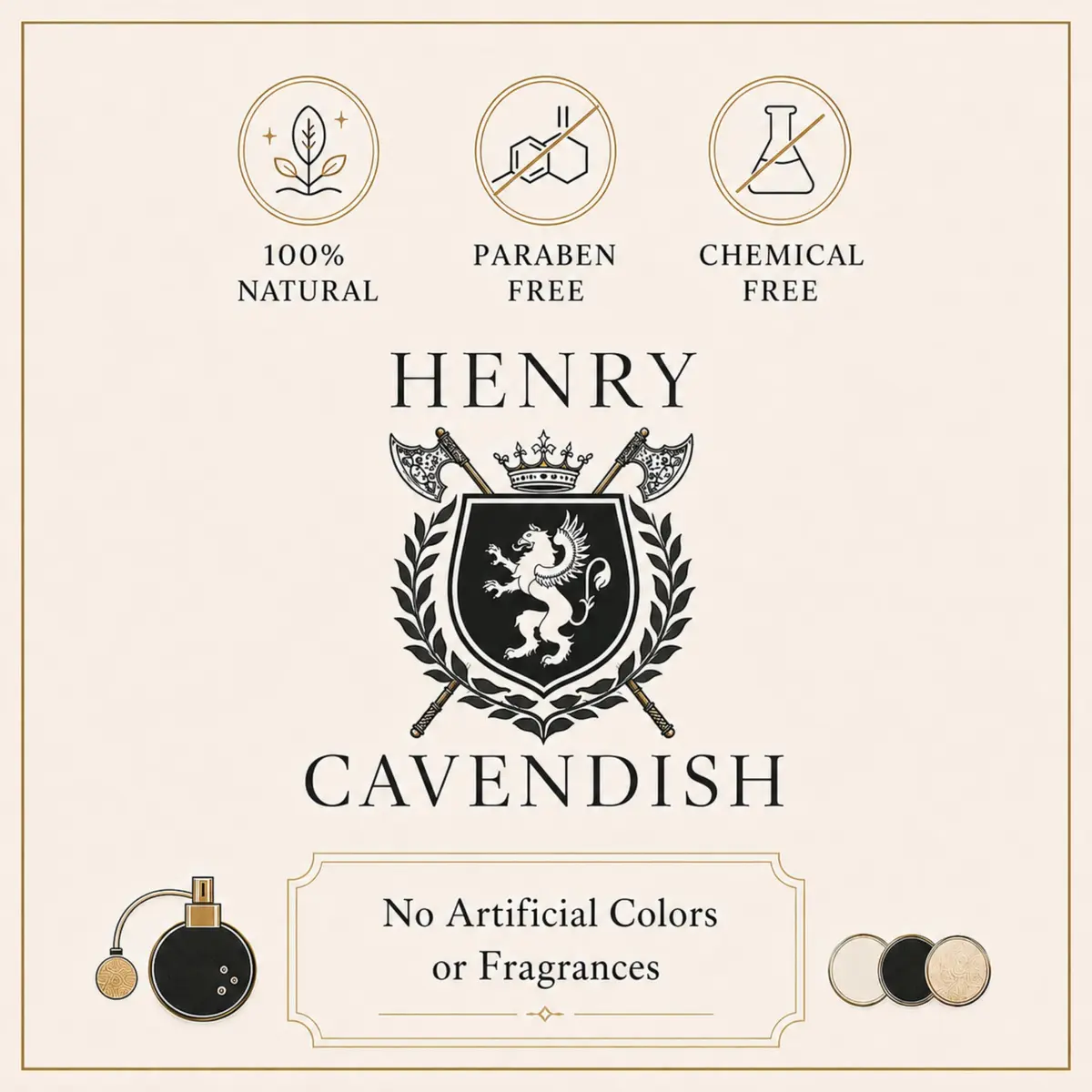 Henry Cavendish Himalaya Premium Natural Shaving Soap 4 Oz | Rich Creamy Lather & Classic Fragrance - view 6