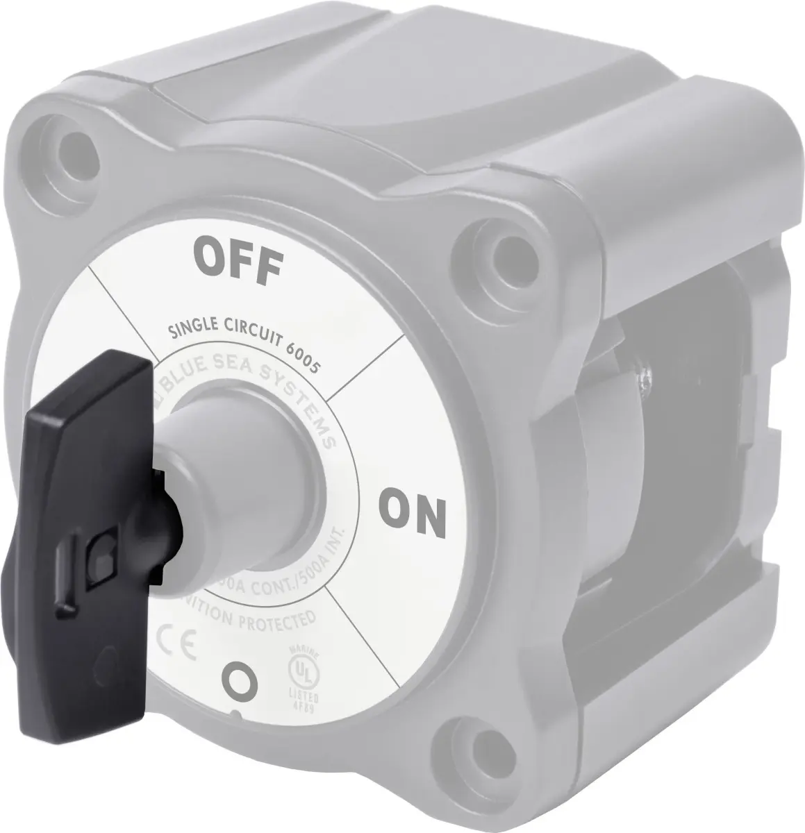 Blue Sea Systems m-Series Battery Switch Replacement Key Black | Essential Safety for Marine & Automotive - main product image