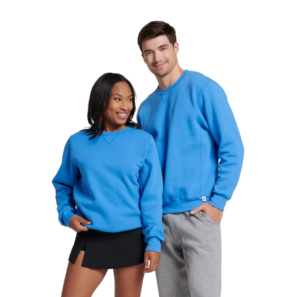 Russell Athletic Dri Power Crew Neck Sweatshirt Large | Moisture Wicking, Warm & Dry - main product image