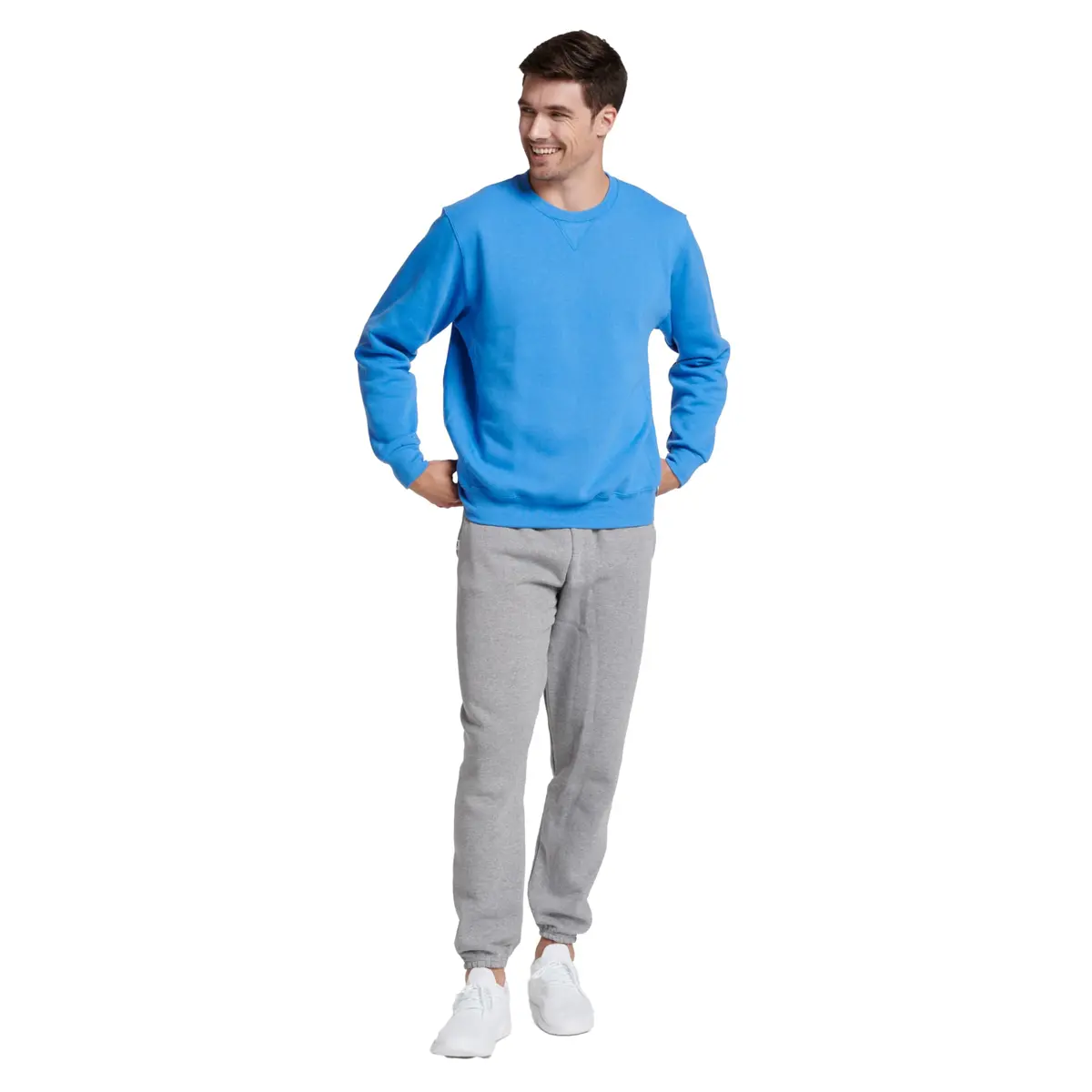 Russell Athletic Dri Power Crew Neck Sweatshirt Large | Moisture Wicking, Warm & Dry - view 2