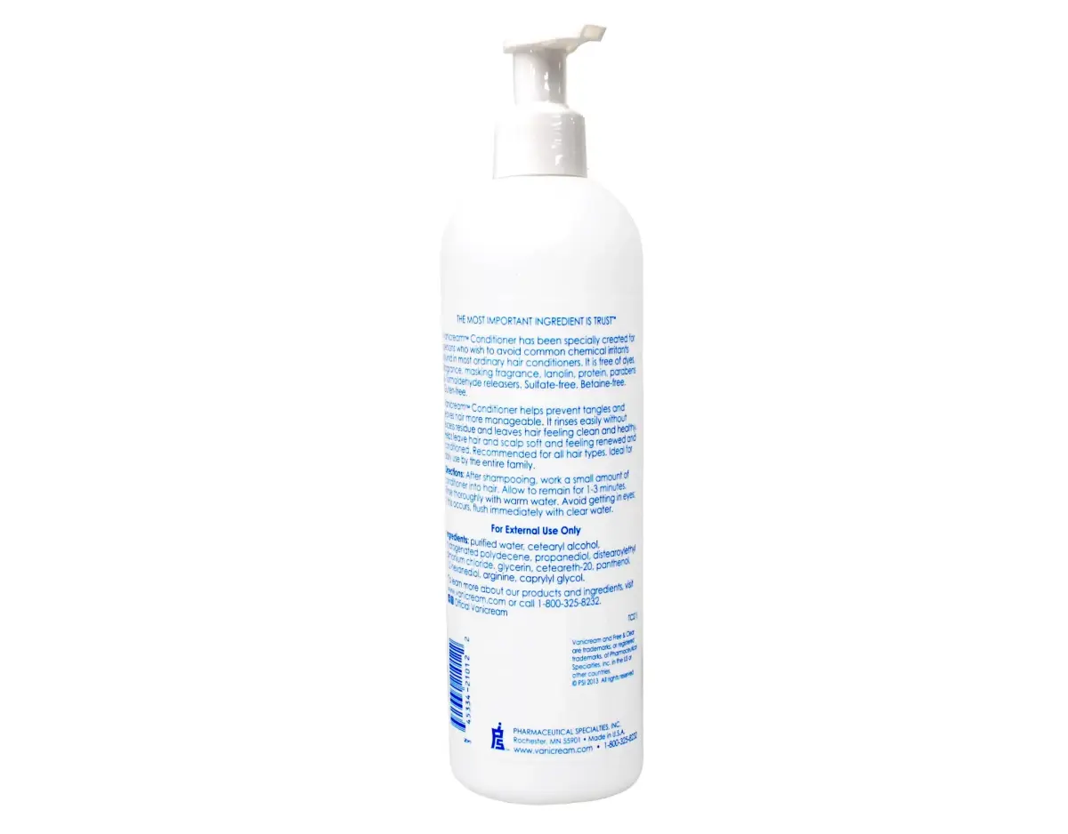 Vanicream Conditioner for Sensitive Skin 355ml (12 fl oz) | Dermatologist Tested, Free of Dyes, Fragrance, Parabens - view 3