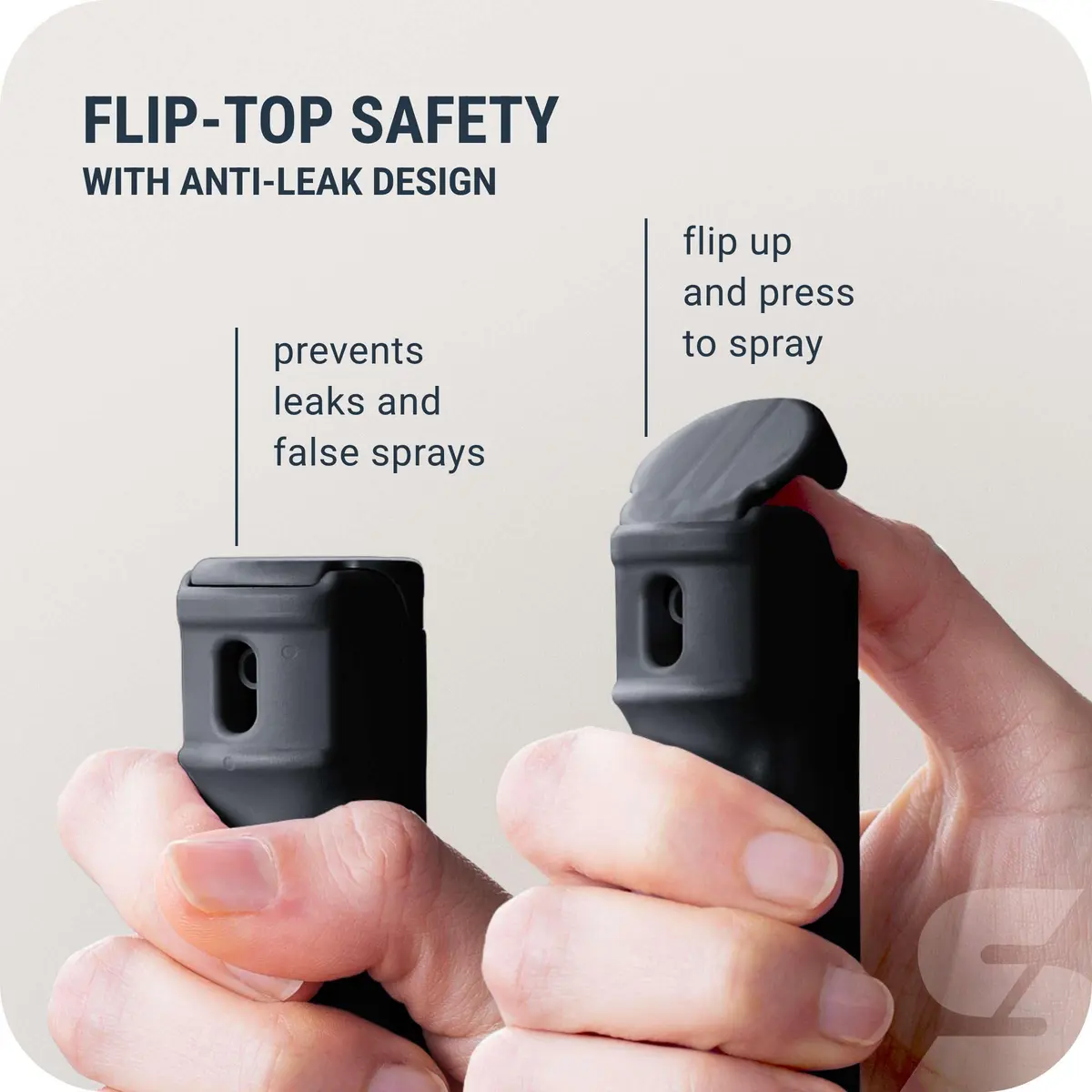 SABRE Pepper Gel Spray with Fast Flip-Top Safety & Snap‑Clip Keychain, 0.54 fl oz | Max Strength Self Defense Gel for India - view 7