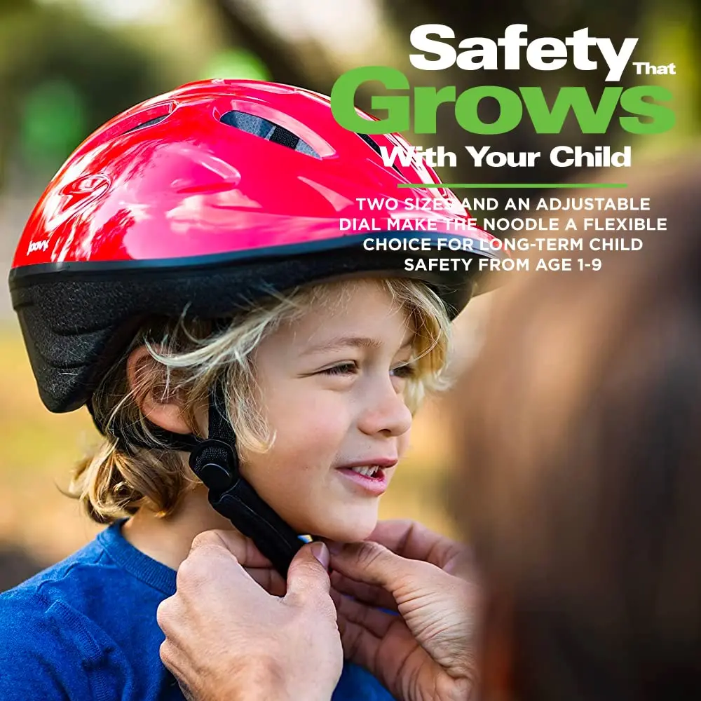Joovy Noodle Multi-Sport Helmet XS-S | Adjustable Kids Bike Helmet with 14 Vents & Sun Visor - view 7