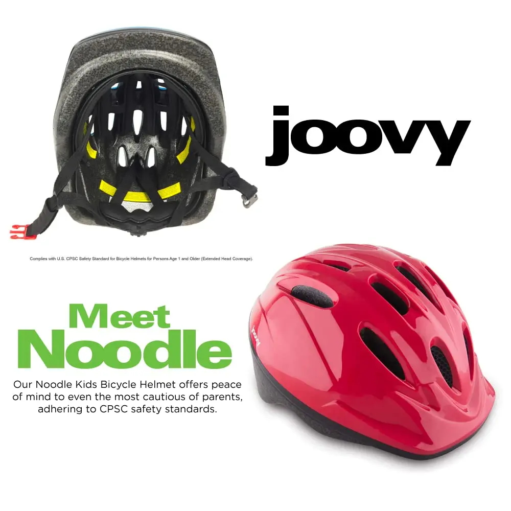 Joovy Noodle Multi-Sport Helmet XS-S | Adjustable Kids Bike Helmet with 14 Vents & Sun Visor - view 4
