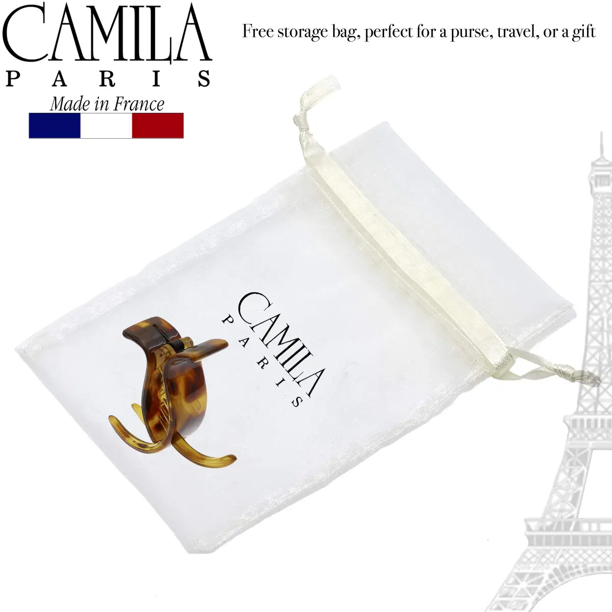 Camila Paris CP1432 French Hair Clip 2 inch | Strong Hold No Slip Grip for Women - view 6