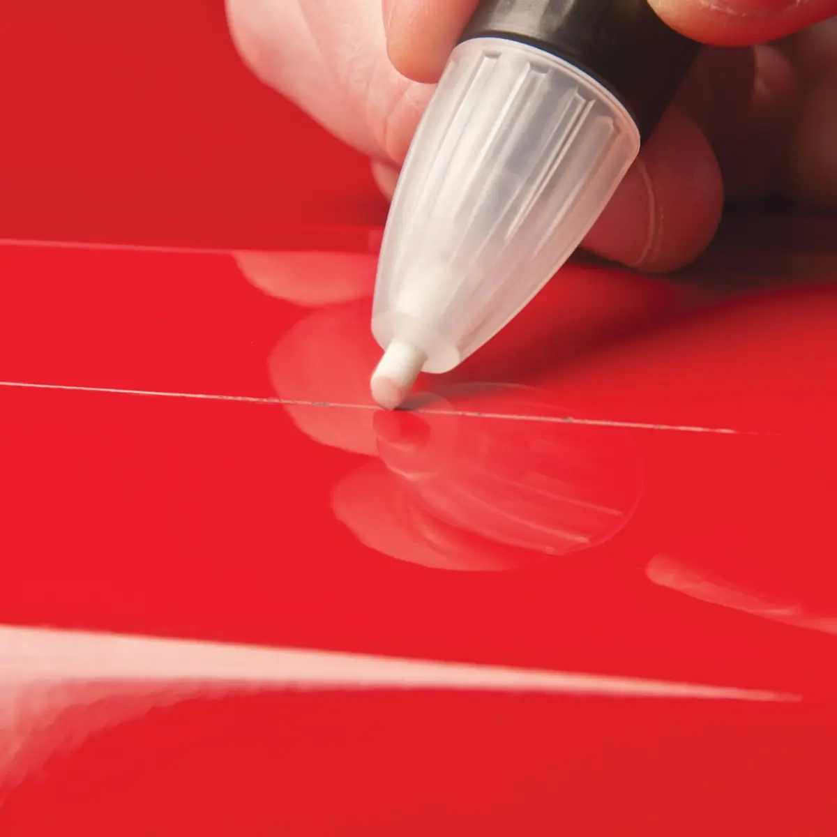 Dupli-Color Scratch Fix All-in-1, Gloss, Cardinal Red | Exact-Match Automotive Touch-Up Paint (0.5 fl oz) - view 4