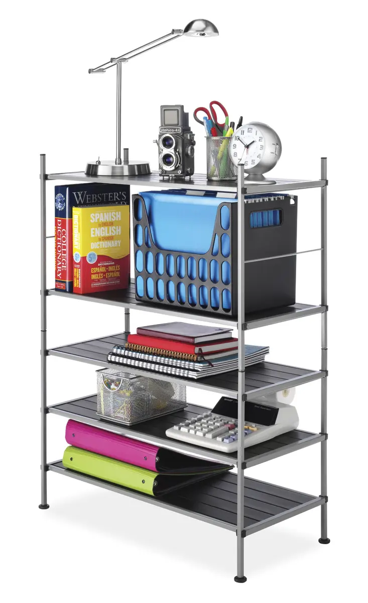 Whitmor 3 Tier Closet Storage Shelves | Shoe Rack & Home Organizer for Small Spaces - view 4