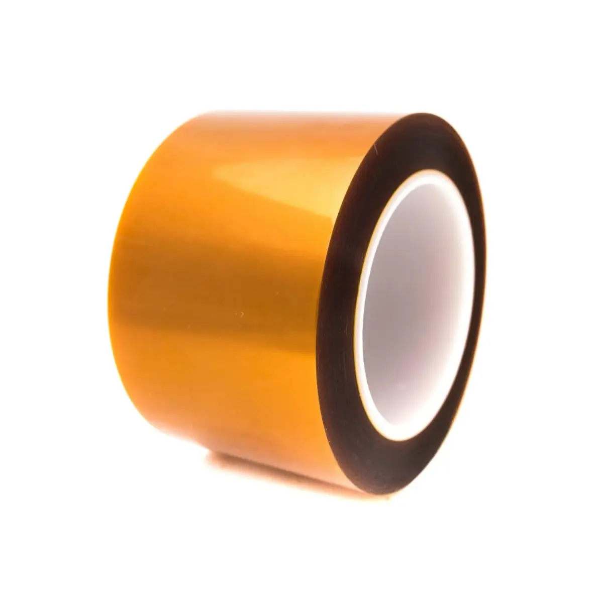 Bertech Double Sided Polyimide Tape 1 Mil Thick 3 Inches Wide x 36 Yards Long Amber | High-Temp Silicone Adhesive - view 2