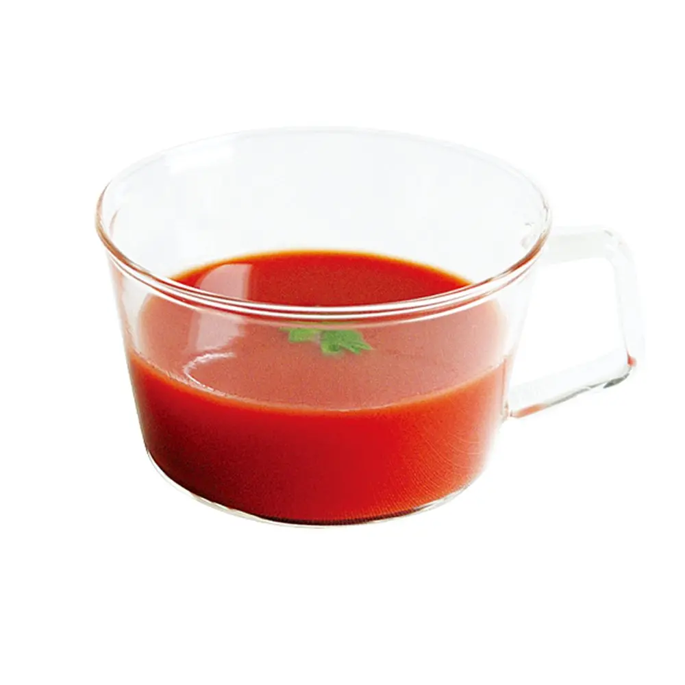 Kinto Soup Cup 420ml Heat-Resistant Glass Microwave & Dishwasher Safe | Elegant & Durable - view 2