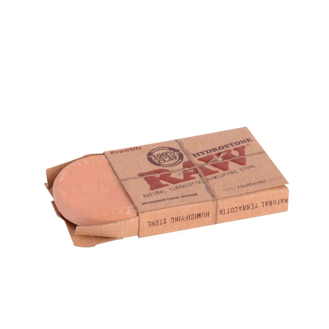 RAW Natural Terracotta Humidifying Stone | Reusable Tobacco Humidifier - view 3