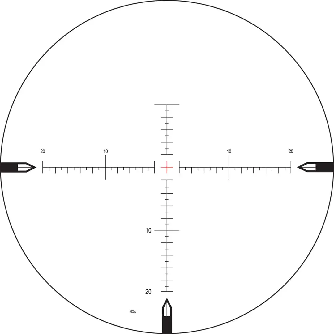 Nightforce NXS 5.5-22x50mm F2 Long Range Precision Riflescope | Second Focal Plane, ZeroStop, MOAR-T Reticle - view 7