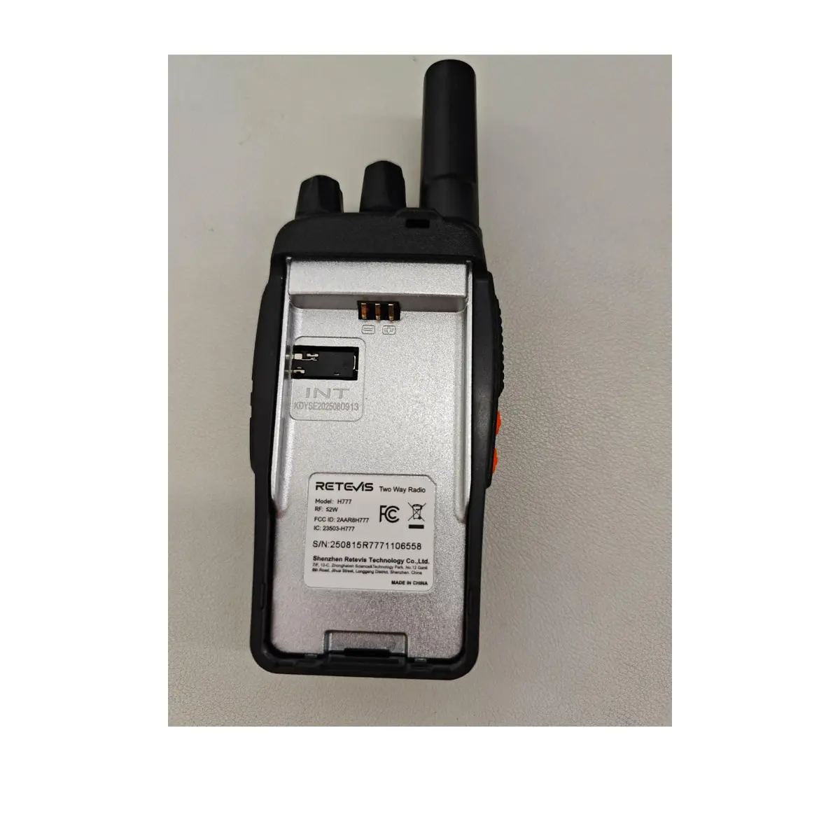 Retevis H-777 Walkie Talkies with Mic for Adults | Long Range 2 Way Radios, 16 Channels, Emergency Alarm, VOX Hands-Free, 10 Pack - view 8