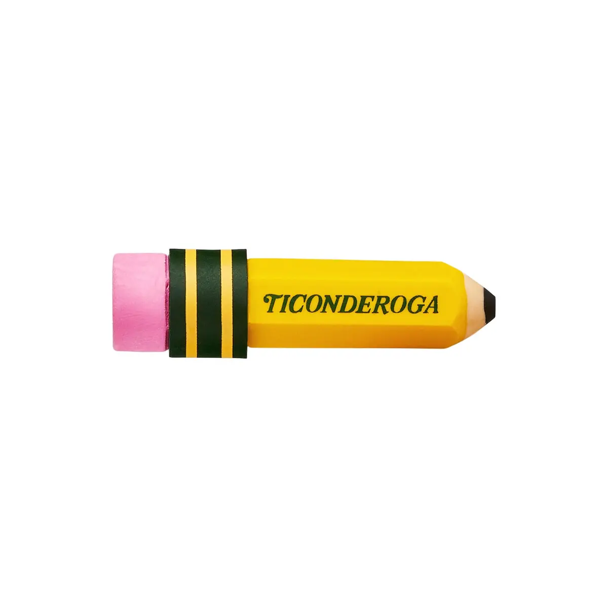 Ticonderoga Pencil Shaped Erasers, Yellow, 3 Count | Smudge-Resistant & Non-Toxic - view 2