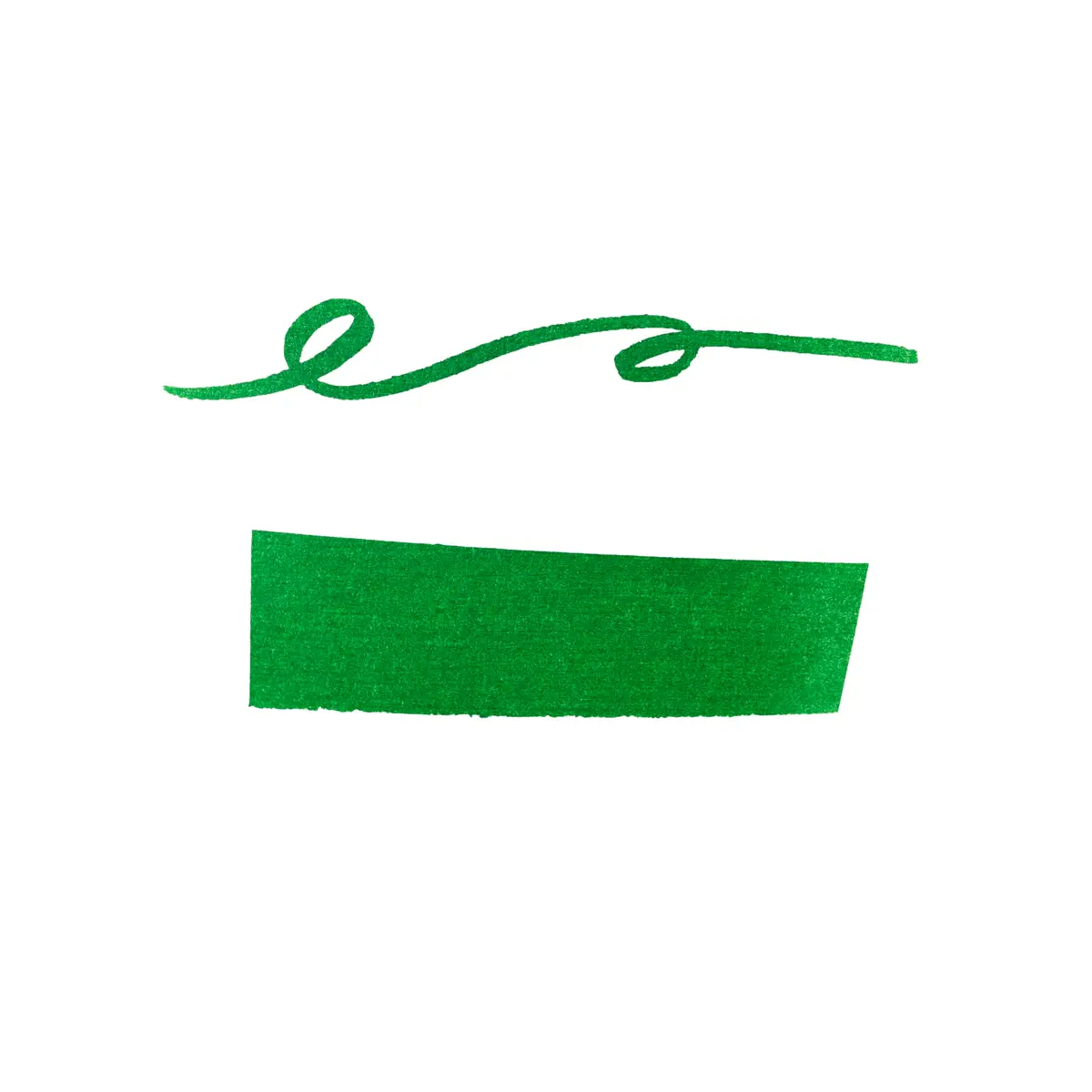 Jacques Herbin Fountain Pen Ink - Lierre Sauvage Green 10ml (0.3 fl oz) | Smooth Flow, Fast Drying - view 3