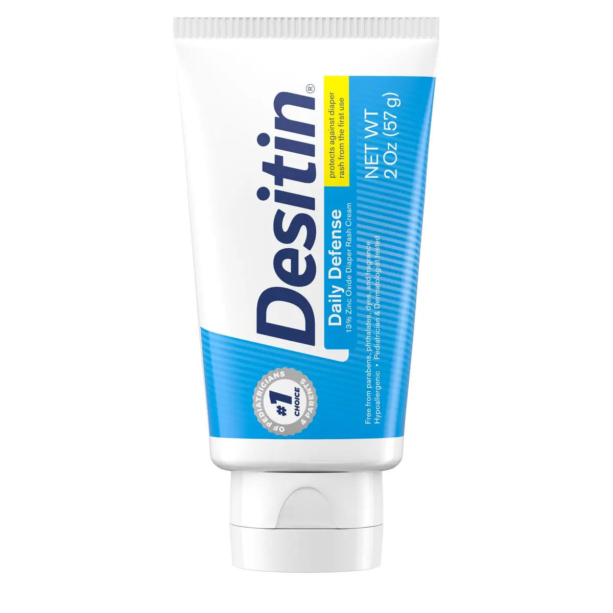 Desitin Zinc Oxide 2 oz | Diaper Rash Cream for Babies & Kids, Hypoallergenic, Pediatrician Tested - view 2