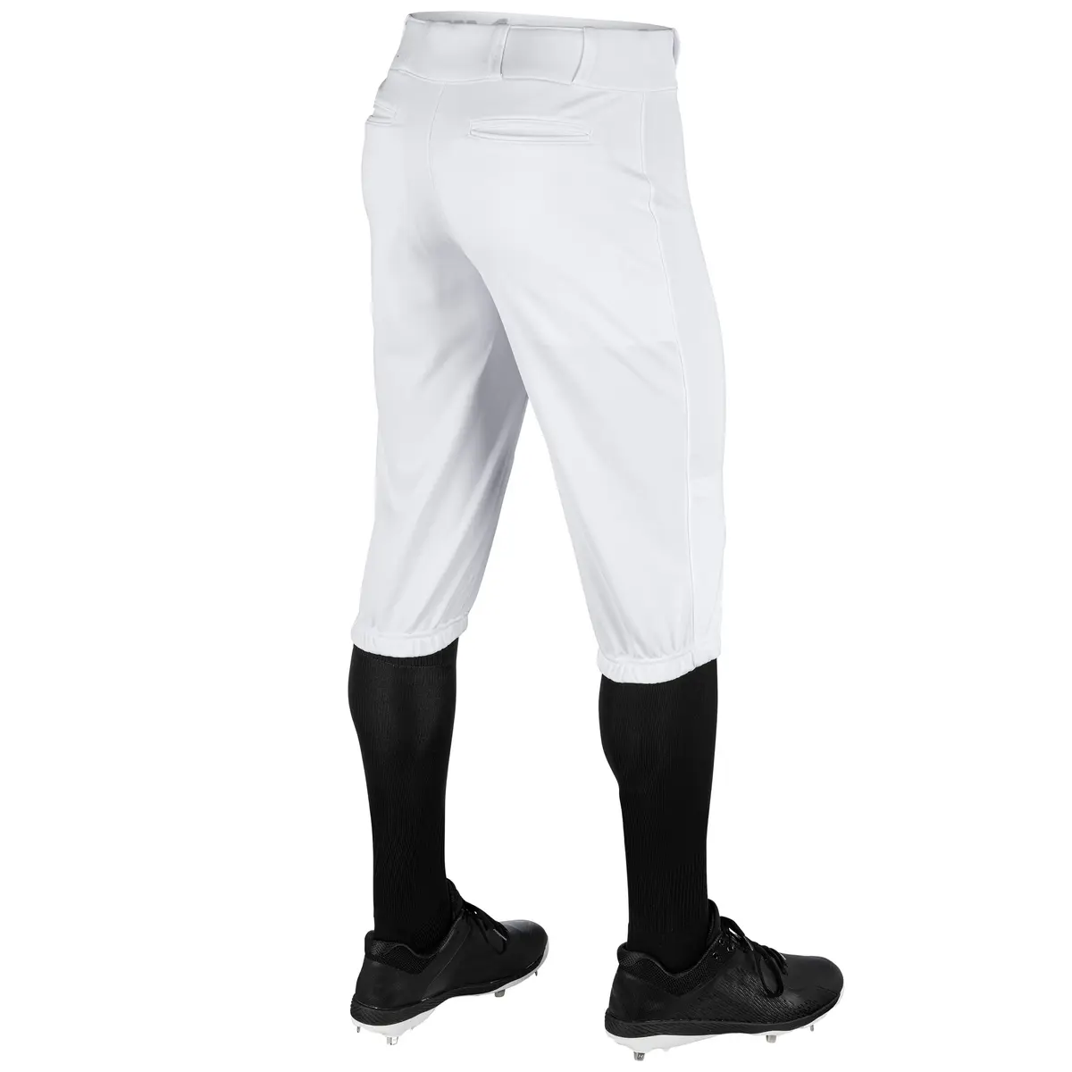 CHAMPRO Triple Crown Knicker Style Youth Baseball Pants in White | Reinforced Sliding Areas, Youth Medium - view 2