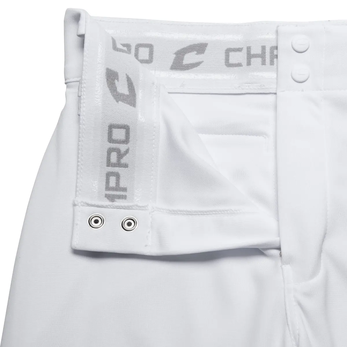 CHAMPRO Triple Crown Knicker Style Youth Baseball Pants in White | Reinforced Sliding Areas, Youth Medium - view 3