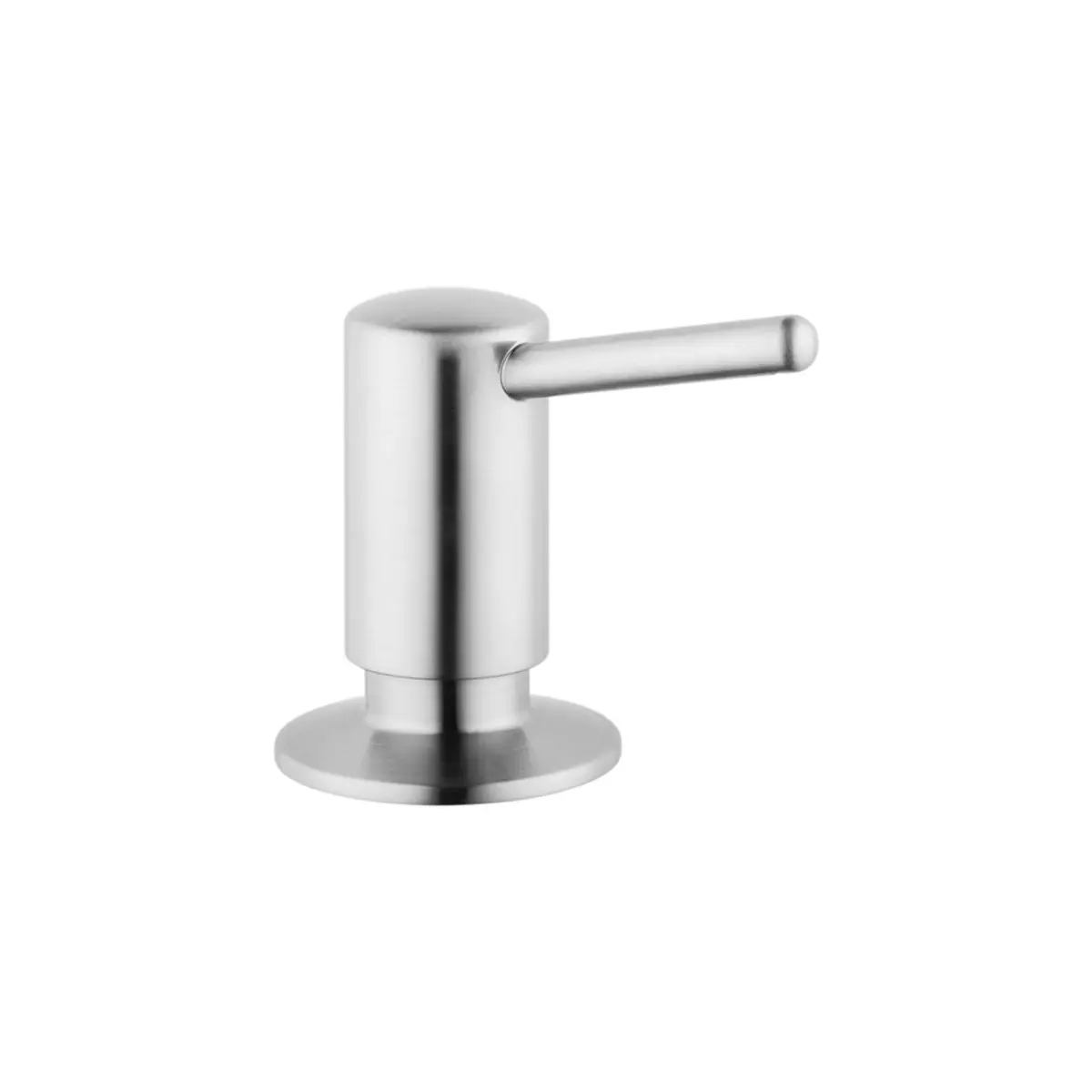 hansgrohe Contemporary Soap Dispenser, Stainless Steel Optic 473ml (16 fl oz) | Premium Modern Kitchen Fixture - main product image
