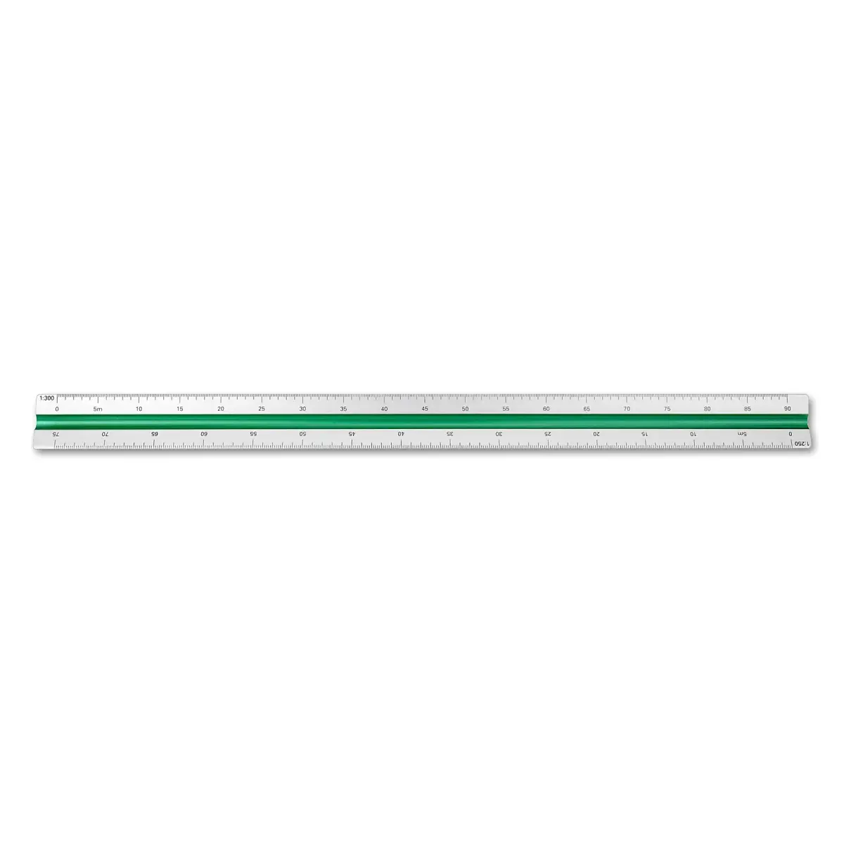 Alumicolor 3451-1 Aluminum Architect Metric Drafting Scale 30cm (11.81 inches) | Professional Architectural Tool - view 4