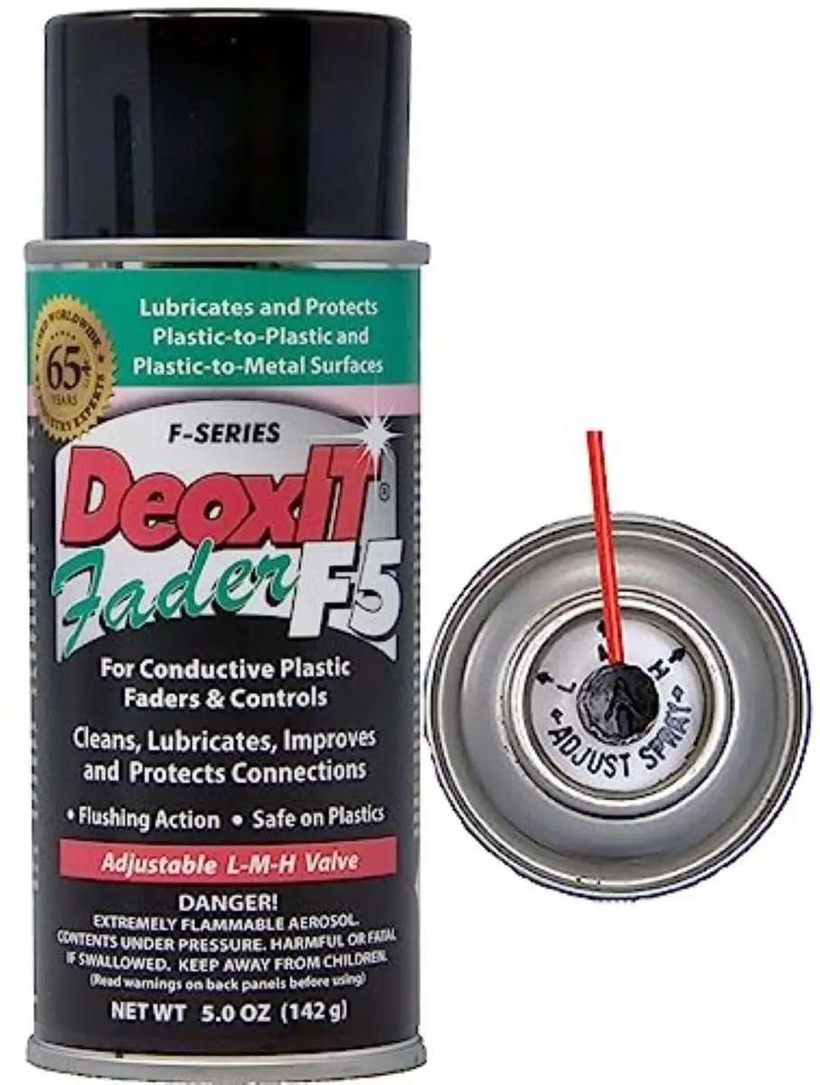 CAIG DeoxIT D5S6 Contact Cleaner & F5S-H6 FaderLube Spray - 296ml (10 oz) | Cleans, Improves Conductivity, Lubricates Electrical Contacts - view 4