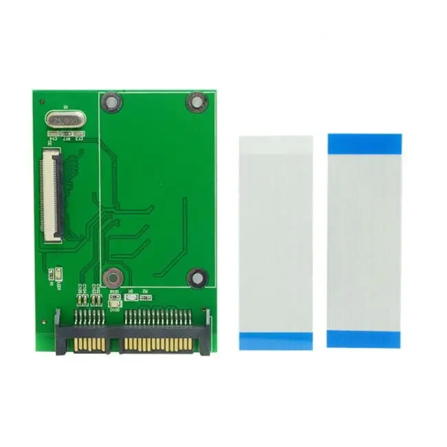 chenyang 40 Pin ZIF CE 1.8 Inch SSD/HDD to SATA Adapter PCB Board with LIF Flat Cable | Supports 1.8" ZIF SSD & HDD - view 6