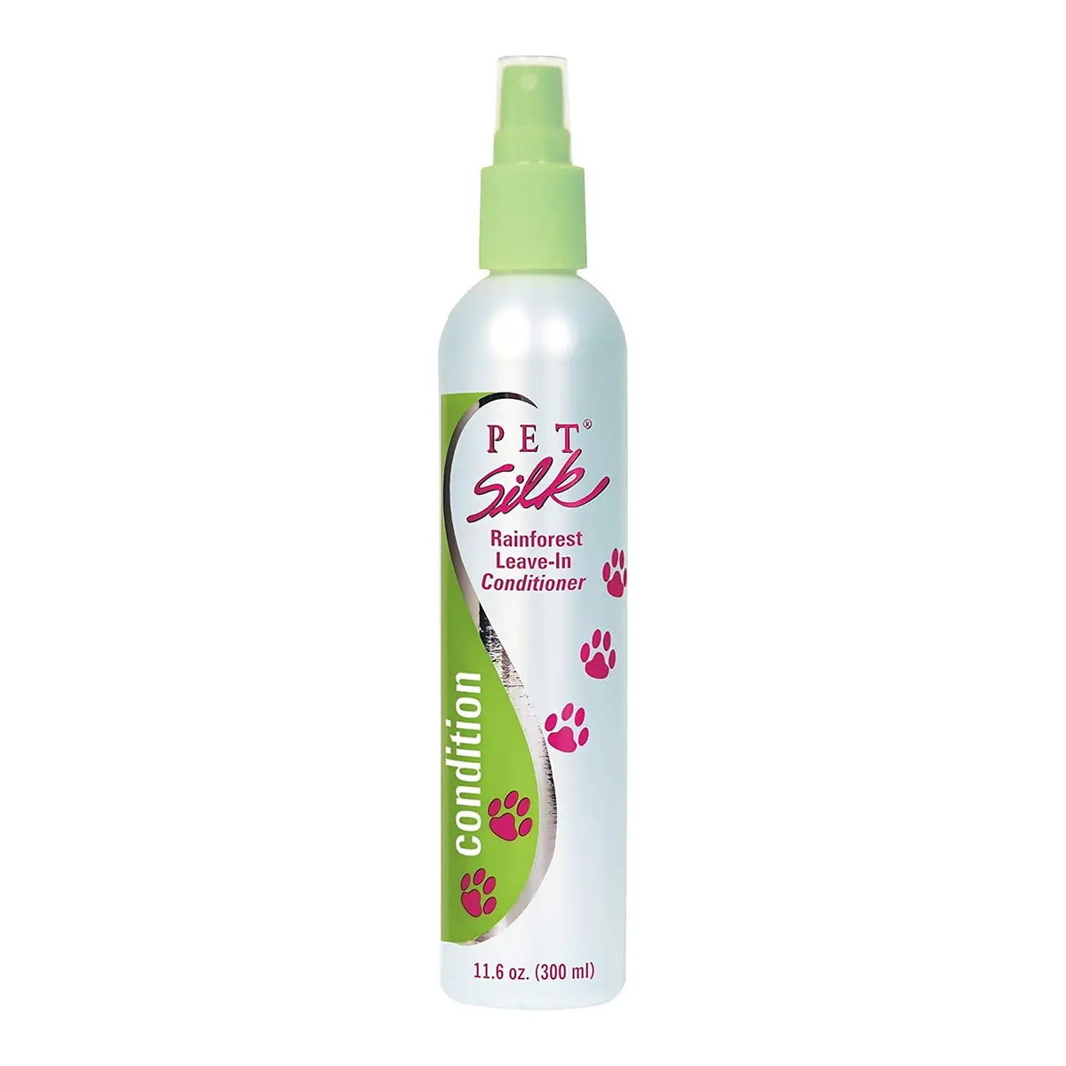 Pet Silk Rainforest Clean Scent Leave-in Conditioner 11.6oz | Long-Lasting Fragrance & Detangler for All Pets - main product image