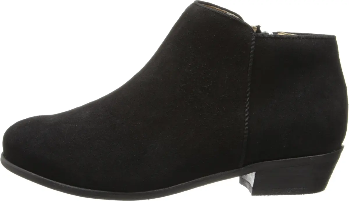 SoftWalk Rocklin Loafer Flat in Black Suede | Casual Comfort for Women - view 2