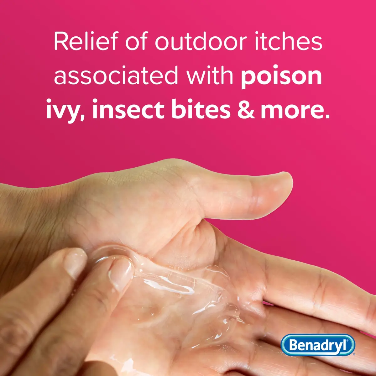 Benadryl Extra Strength Itch Relief Gel 3.5 fl oz (99g) | Topical Analgesic for Insect Bites & Rashes - view 2