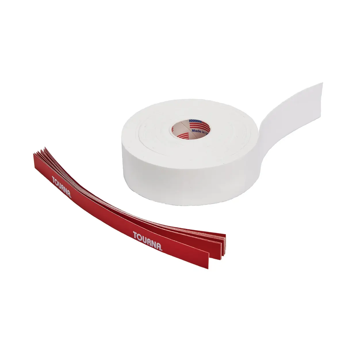 Tourna Mega Tac Extra Tacky Overgrip White 10-Pack | Long-Lasting Tacky Feel for Tennis, Pickleball, Badminton - view 6
