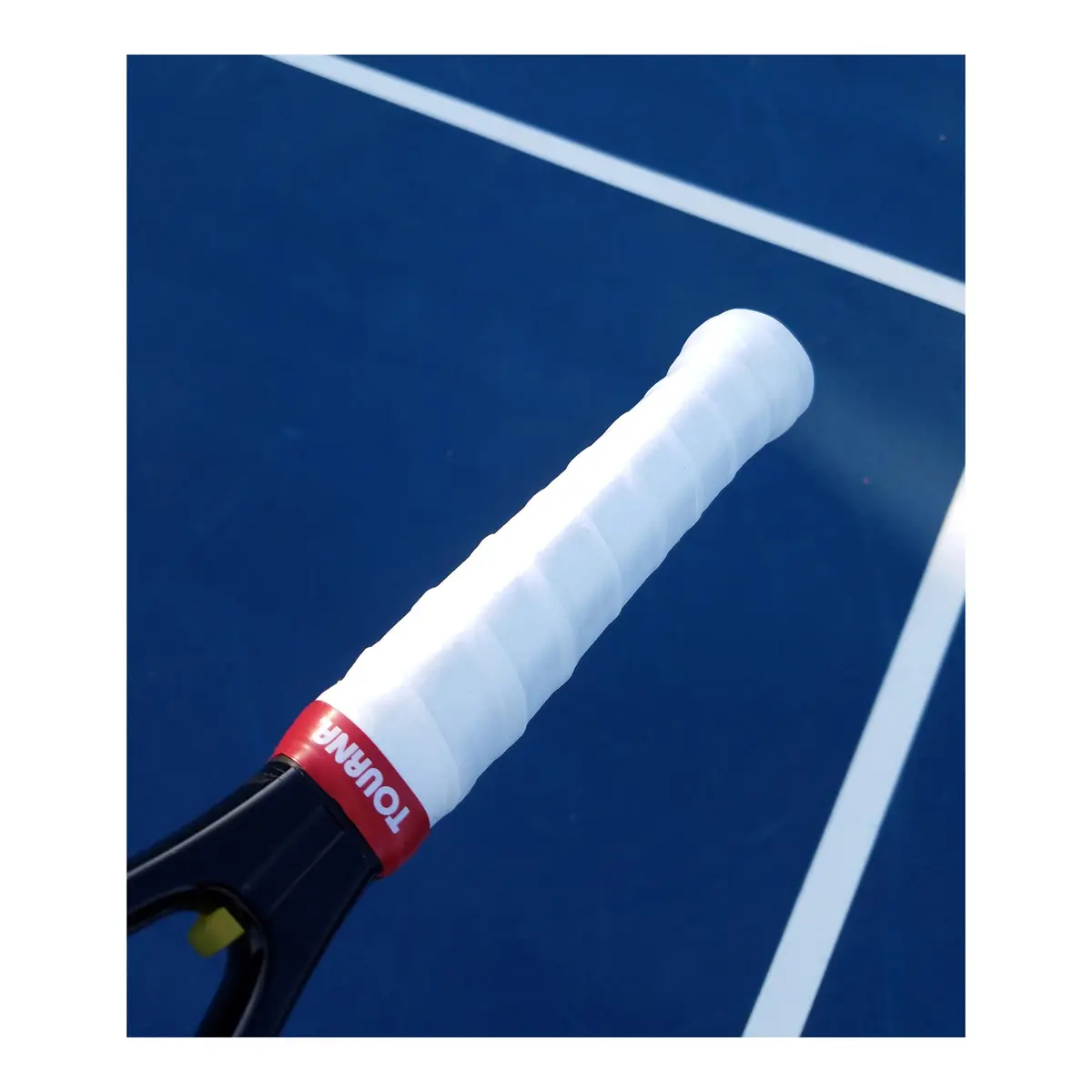 Tourna Mega Tac Extra Tacky Overgrip White 10-Pack | Long-Lasting Tacky Feel for Tennis, Pickleball, Badminton - view 7