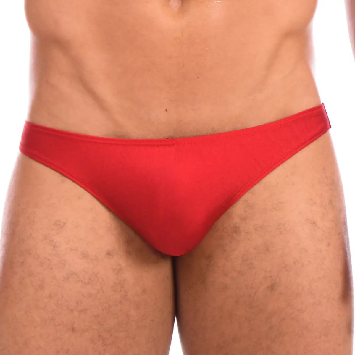 Gary Majdell Sport Mens Thong Swimwear Small | Sporty, Contour Pouch, Red Nylon Blend - view 2
