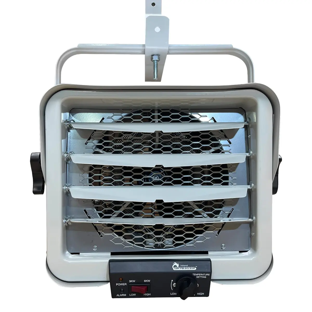DR. INFRARED HEATER DR-966 240-Volt Hardwired Shop Garage Commercial Heater, 6000 Watt | Efficient Infrared Heating for Garages & Warehouses - view 2