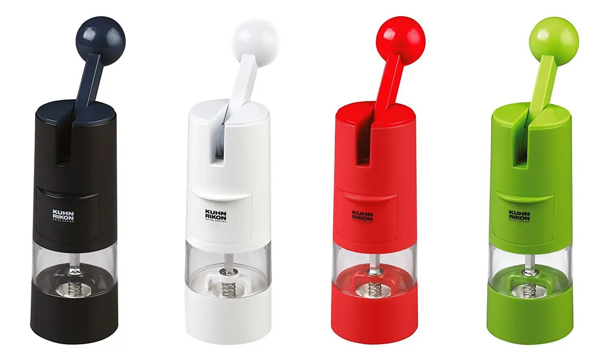 Kuhn Rikon Salt & Pepper Mill 8.5 x 2.25 inches | Adjustable Ceramic Mechanism for Spices - view 4