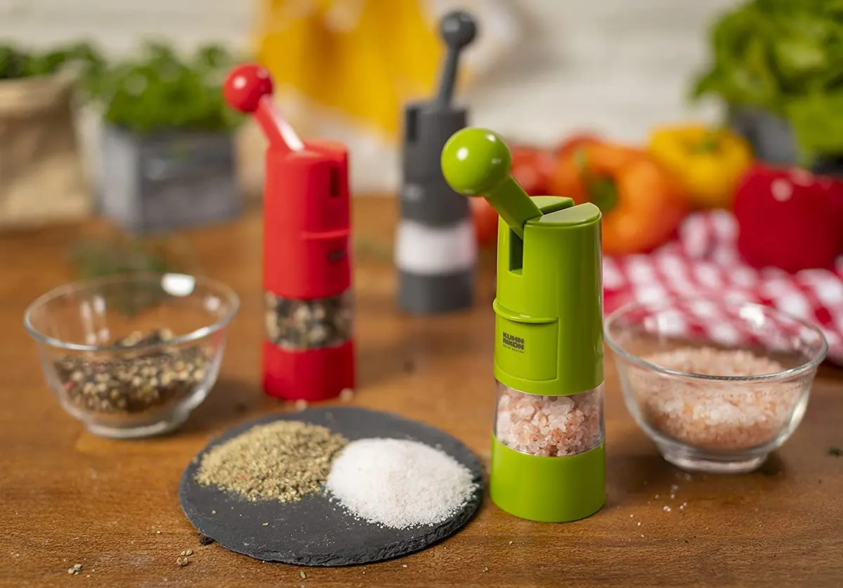 Kuhn Rikon High Performance Ratchet Grinder, Green | Swiss Design Salt & Pepper Mill (21.5cm) - view 8