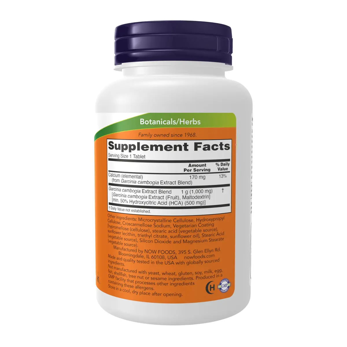 NOW Foods Garcinia Cambogia 1,000 mg Tablets | Healthy Metabolism & Weight Loss Support - view 2