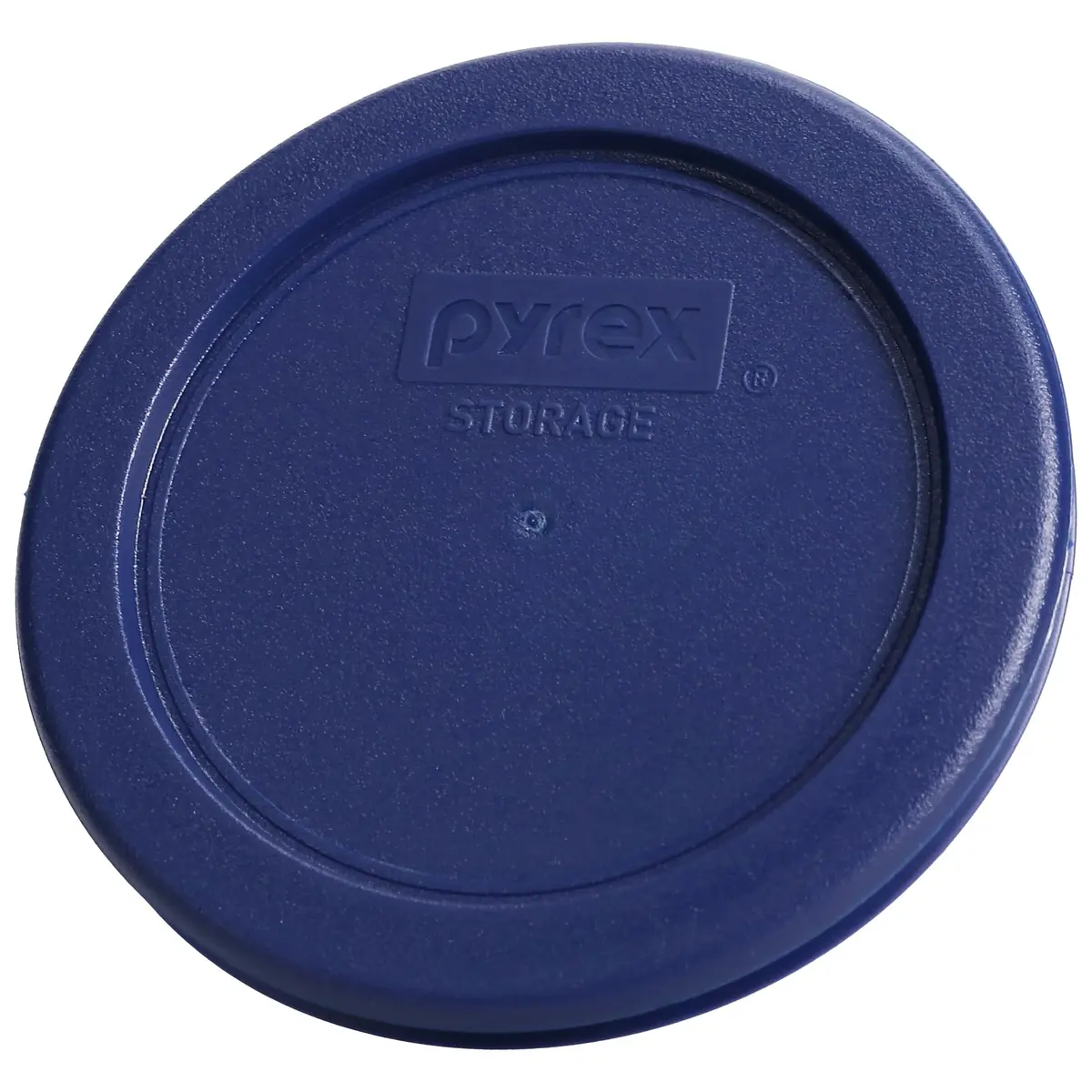 Pyrex 7202-PC 1-Cup Dark Blue Replacement Lids (4-Pack) | Made in USA, Durable Plastic, Secure Seal, Dishwasher Safe - view 3