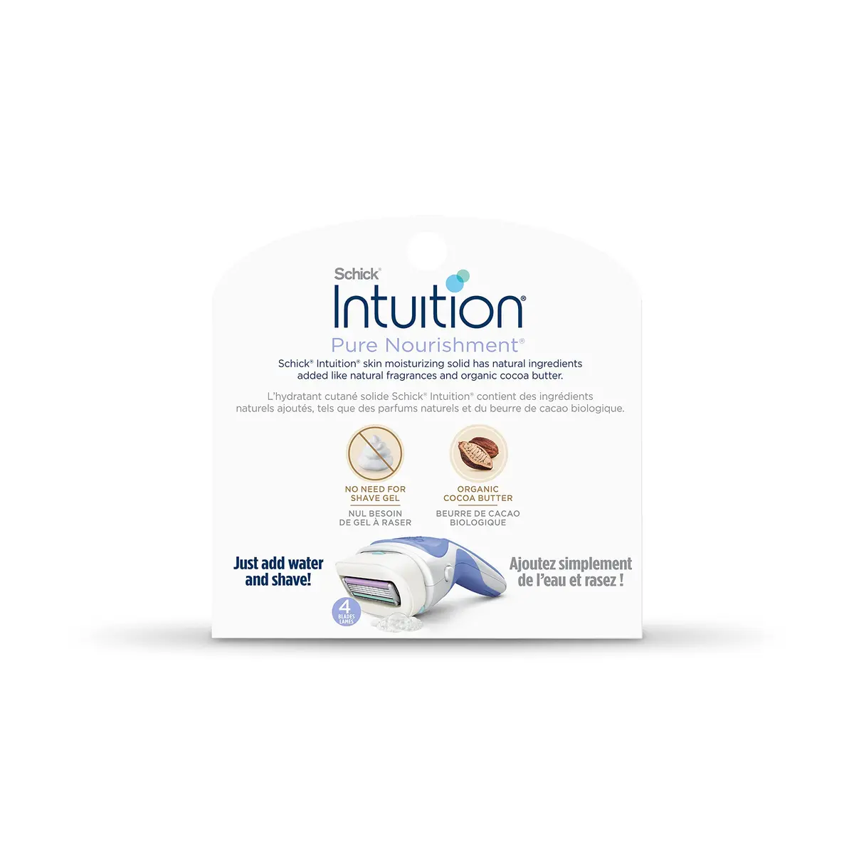 INTUITION Organic 6 Count Razor Refills | Moisturizing & Gentle for Women - view 7
