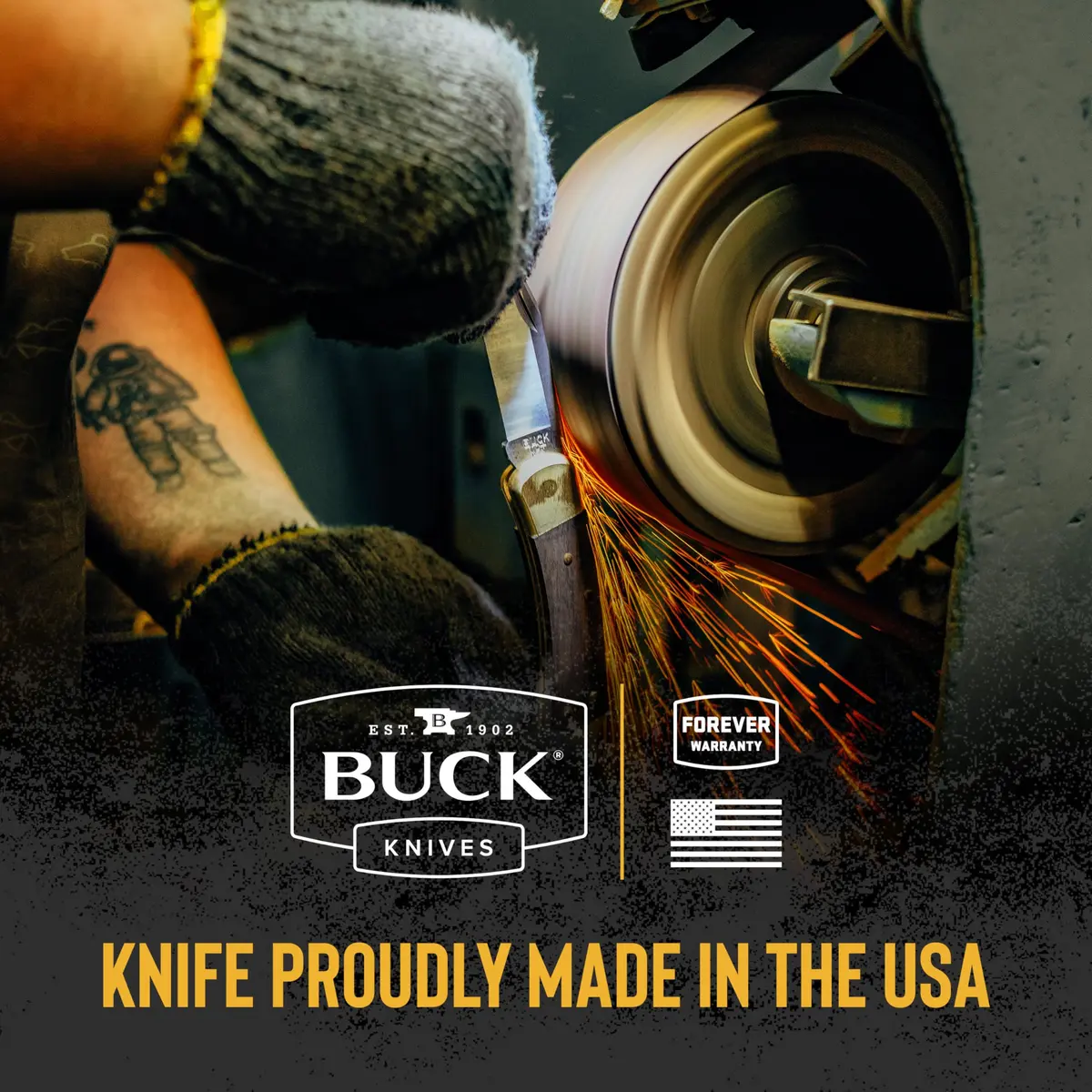Buck Knives 120 General Hunting Knife with Sheath, Phenolic Handle, 12" | Classic Fixed Blade for Hunting & Outdoors - view 8