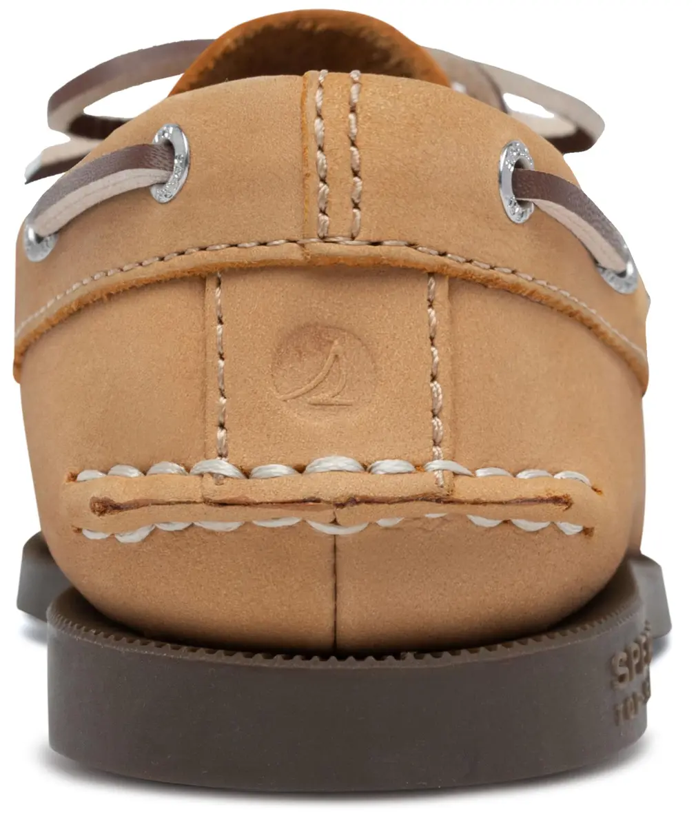 Sperry Boys Authentic Original Slip on Boat Shoe, Sahara, 4 Big Kid US | Classic American Style for Kids - view 9