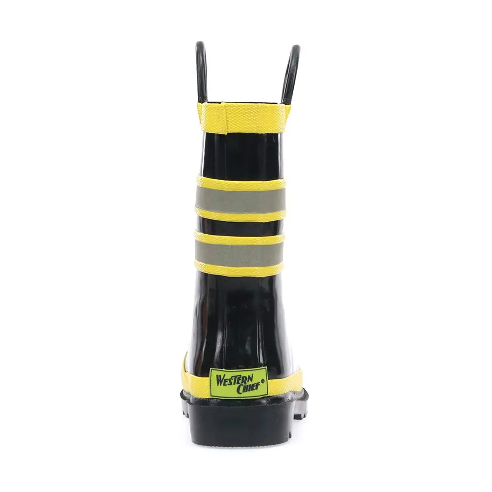 Western Chief Boys Waterproof Rain Boots 7 Toddler | Slip-Resistant & Easy Pull Handles - view 7