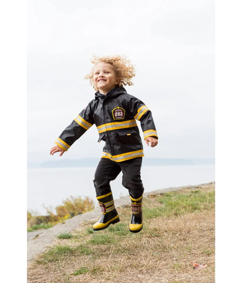 Western Chief Boys Waterproof Rain Boots 7 Toddler | Slip-Resistant & Easy Pull Handles - view 2