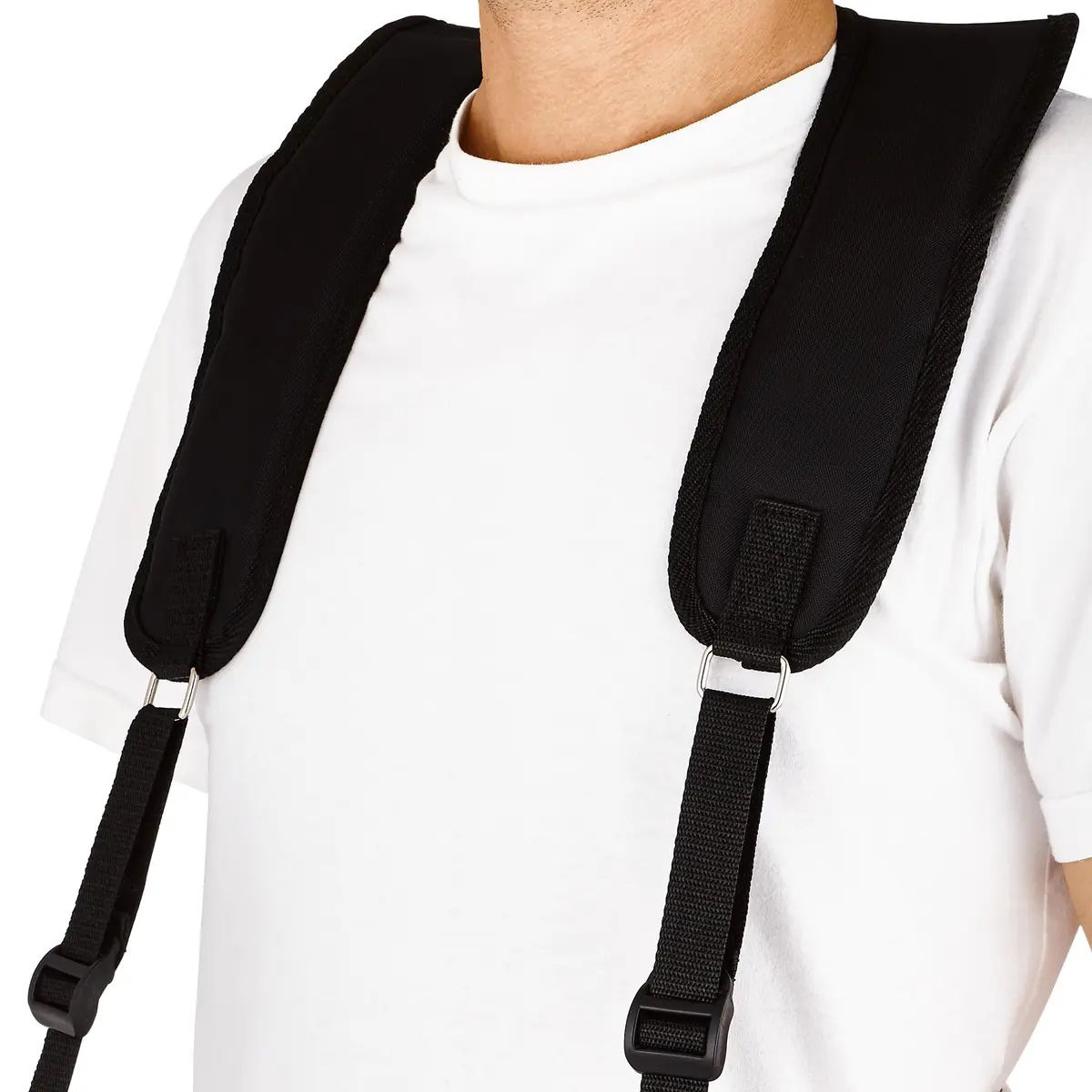 Meinl Percussion Heavy Duty Djembe Strap with Quick Change Hook & Adjustable Shoulder Padding (Black) | Secure African Drum Support - view 3