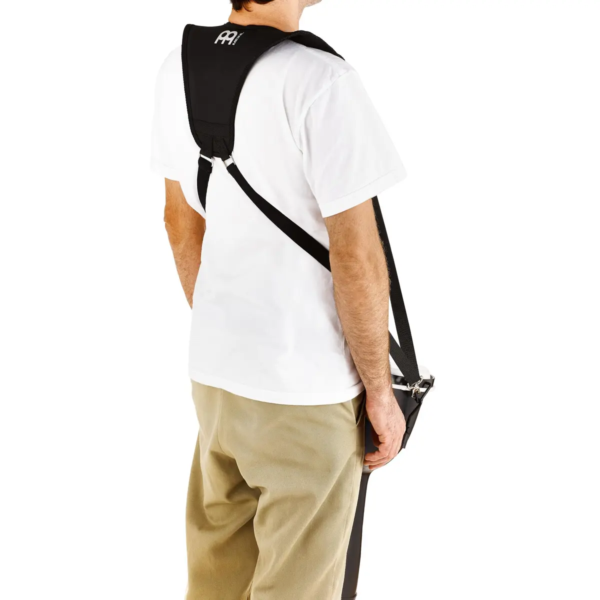 Meinl Percussion Heavy Duty Djembe Strap with Quick Change Hook & Adjustable Shoulder Padding (Black) | Secure African Drum Support - view 4