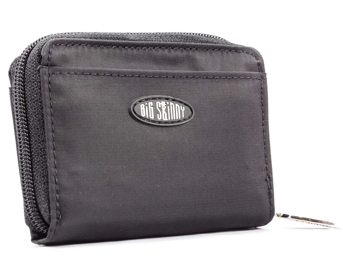 Big Skinny Polka Accordion Card Case Wallet Black 10.8 cm (4.25 Inch) | Holds 30 Cards - view 4