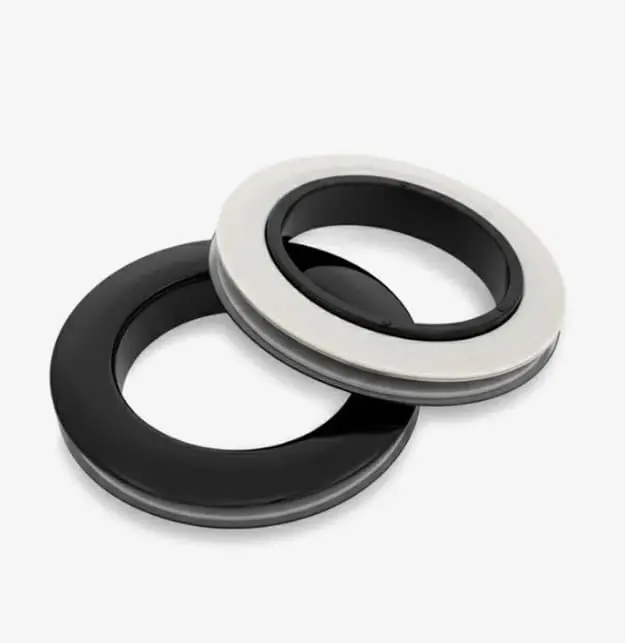 Gibraltar 5" Port Hole Protector Rings | Bass Drum Head Protection, Black Finish, Easy Snap-On Fit - view 3