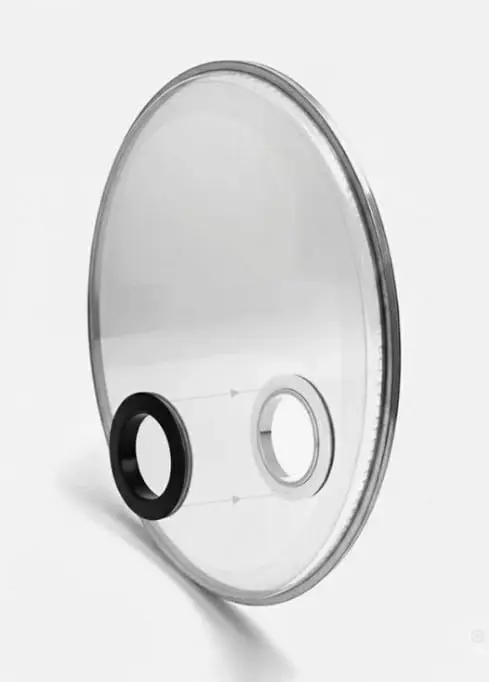 Gibraltar 5" Port Hole Protector Rings | Bass Drum Head Protection, Black Finish, Easy Snap-On Fit - view 4
